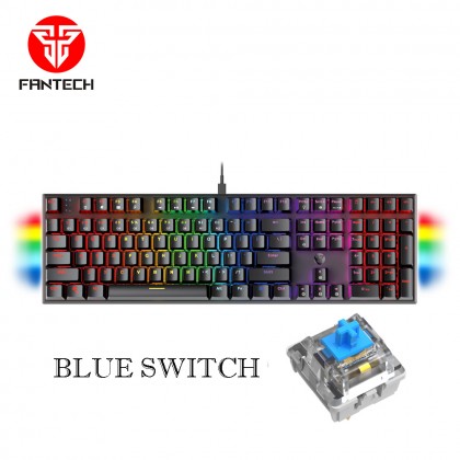 Fantech MAXFIT 108 Gaming RGB Mechanical Keyboard Support Macro Anti-ghosting Detachable TypeC MK855