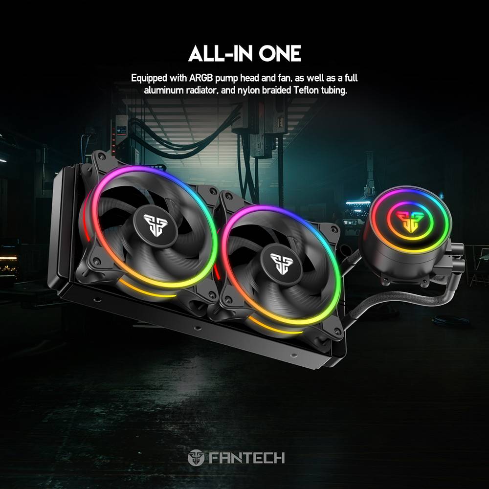 Fantech POLAR LC240 AIO Water Cooling CPU Liquid Cooler