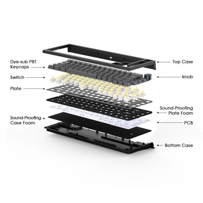 Fantech MK858 Maxfit67 Modular Mechanical Gaming Keyboard