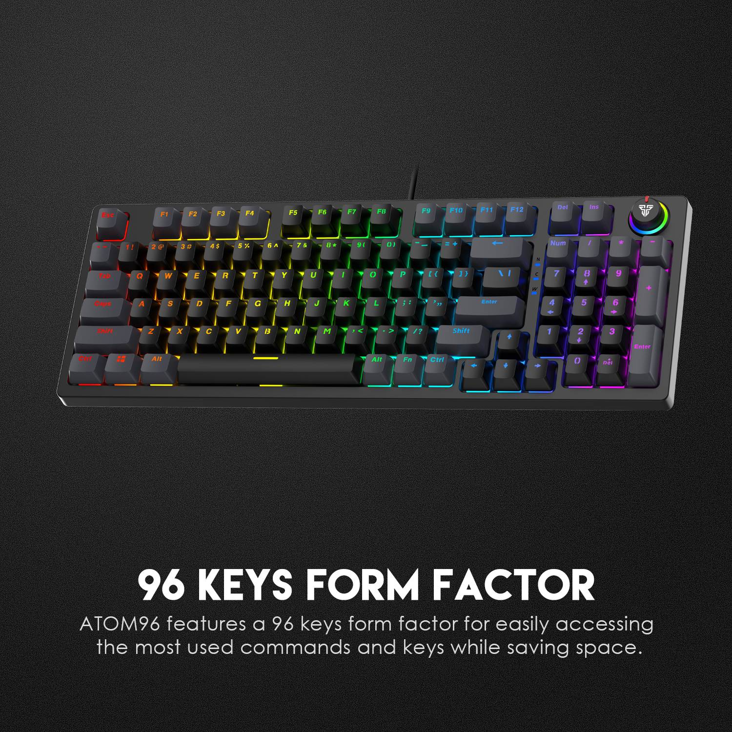 FANTECH ATOM 96 MK890 MECHANICAL GAMING KEYBOARD