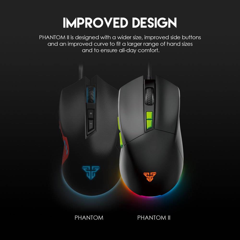 Fantech phantom ii vx6 macro gaming mouse