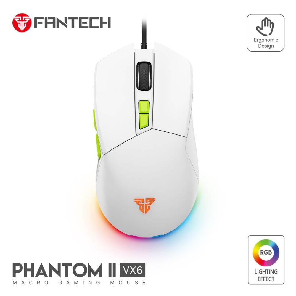 Fantech phantom ii vx6 macro gaming mouse