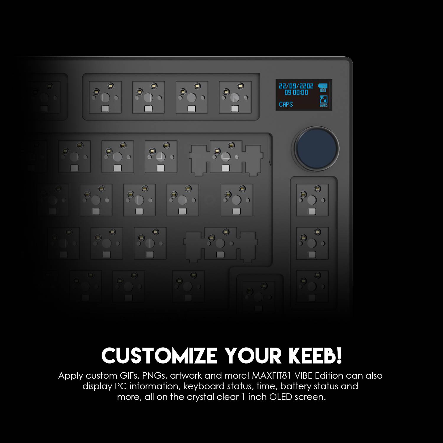 Fantech Maxfit81 MK910 Gaming Keyboard Barebone Version