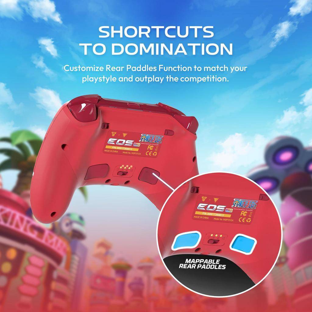 FANTECH ONE PIECE EDITION WGP15V2 S EOS PRO WIRELESS Bluetooth Gaming ...