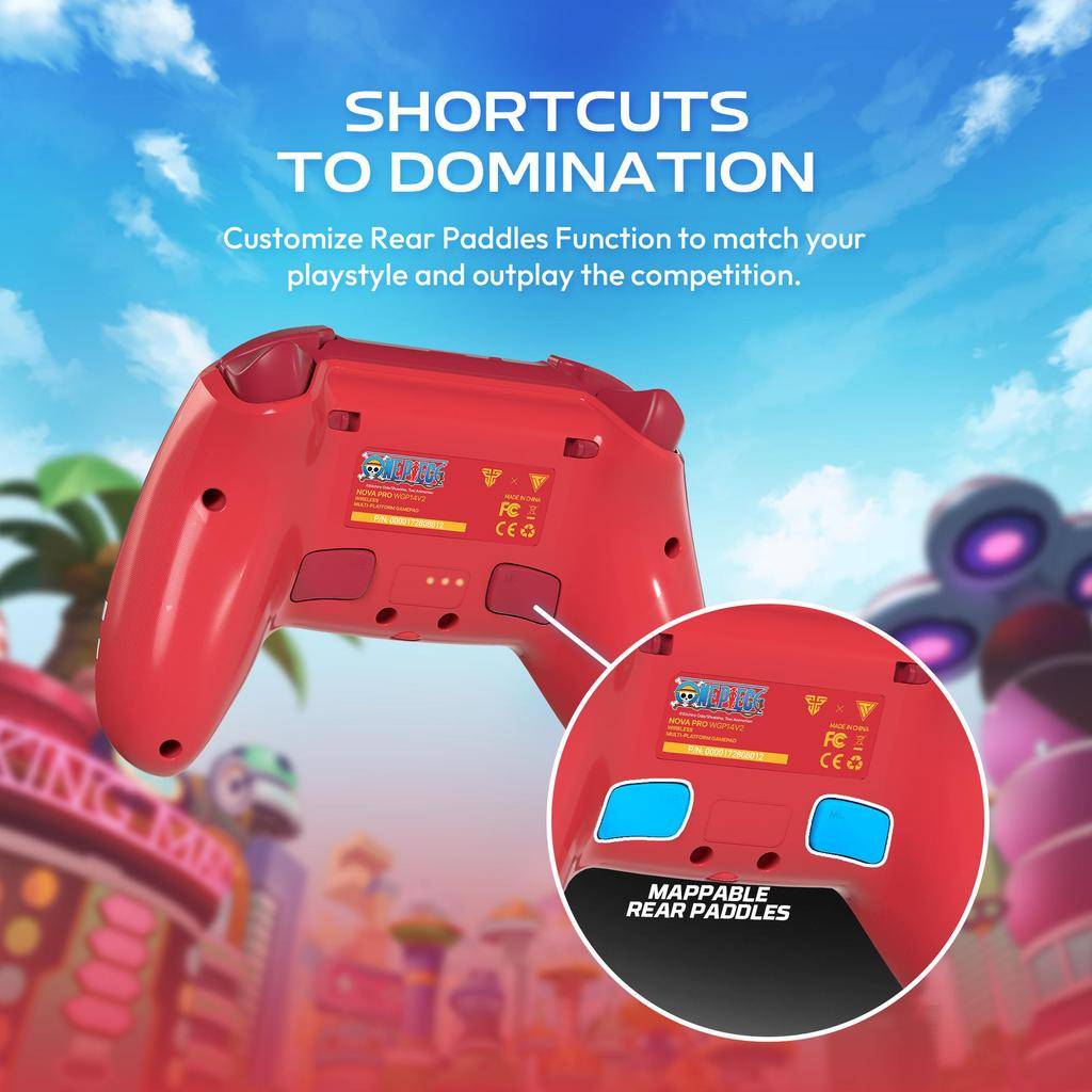 Fantech ONE PIECE NOVA PRO II V2 Wireless Gamepad PS4 PC USB