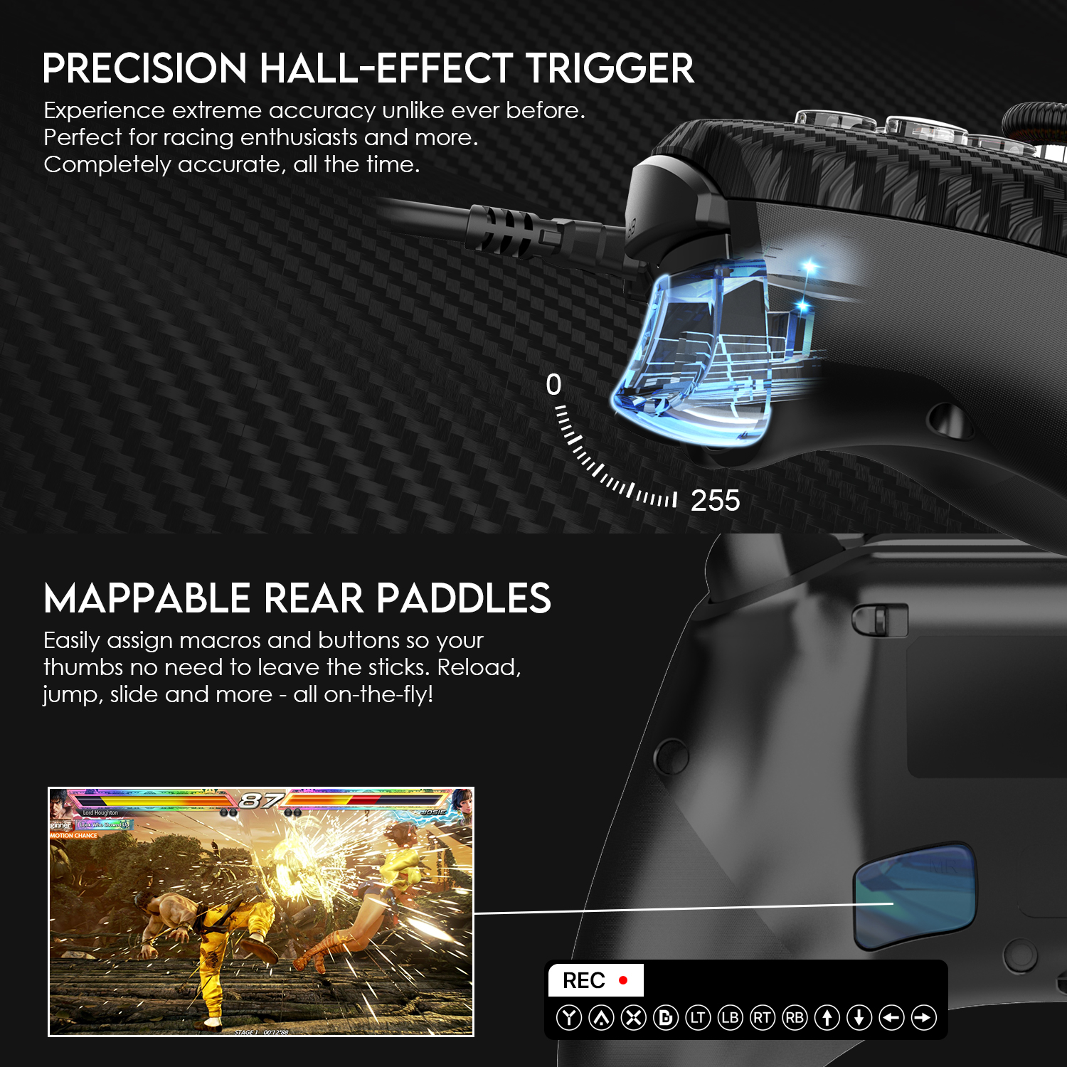 6 - Fantech GP15 VEGA: USB Wired Gaming Controller