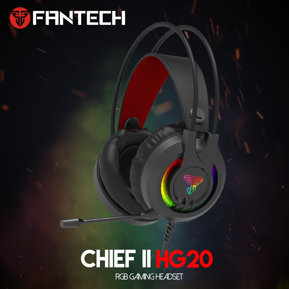 Fantech Chief II HG20 RGB Headset with Microphone Gaming Headphones for